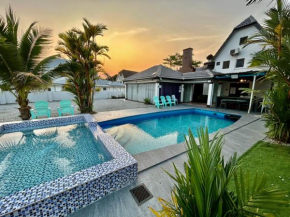 A famosa resort villa 1054